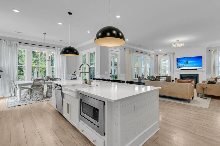 Furnished interior view inside a new home in Carolina Park: Riverside, Mount Pleasant (Image 42). Furnished interior view inside a new home in Carolina Park: Riverside, Mount Pleasant (Image 42).