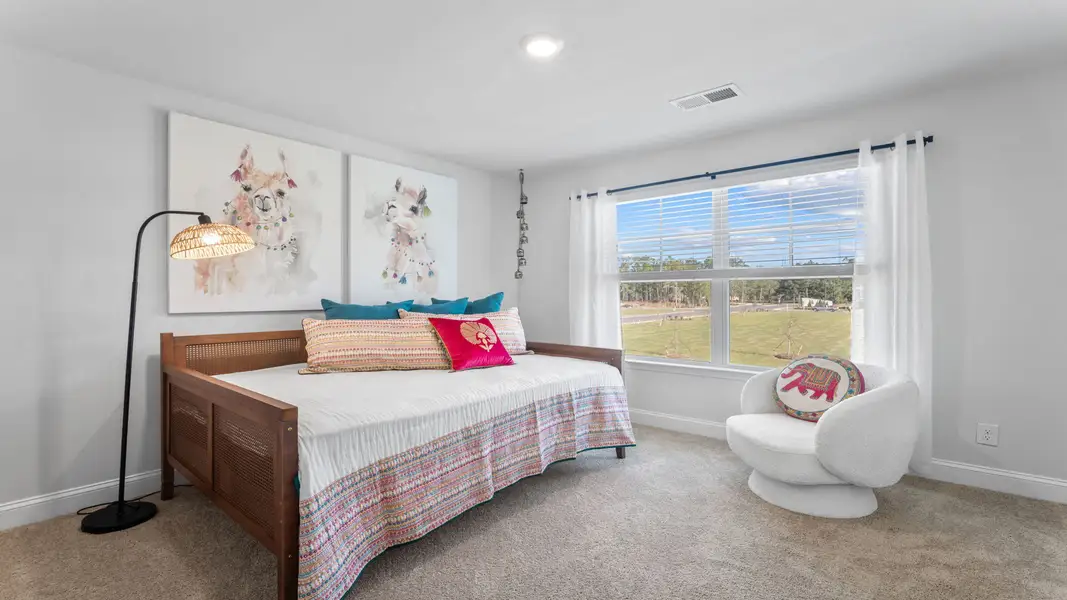 Furnished interior view inside a new home in The Retreat at East Argent, Ridgeland (Image 33). Furnished interior view inside a new home in The Retreat at East Argent, Ridgeland (Image 33).
