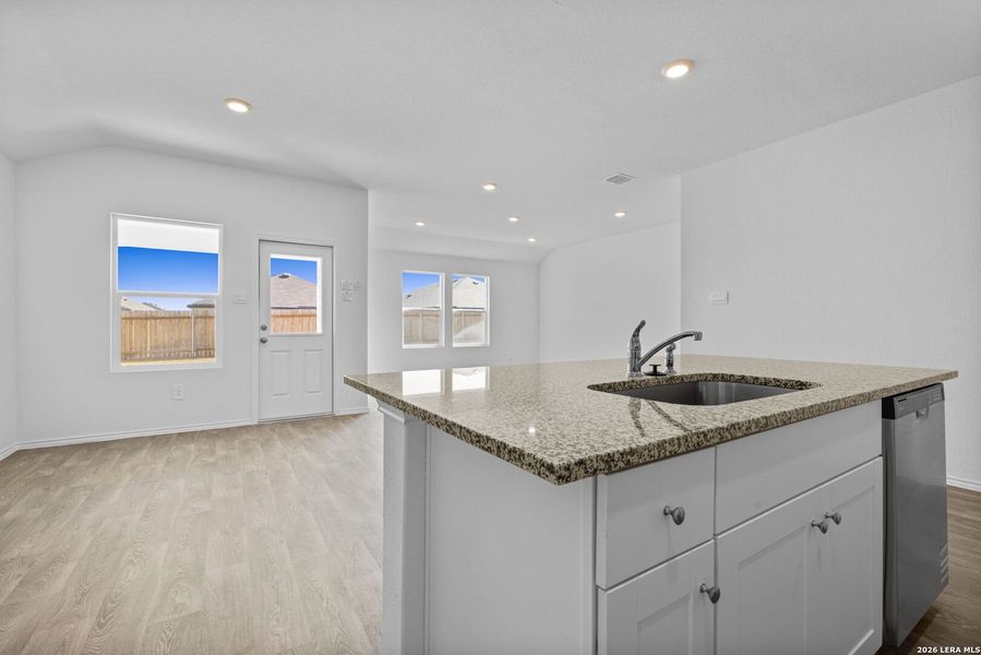 Furnished interior view inside a new home in Arroyo Ranch, Seguin (Image 7).
