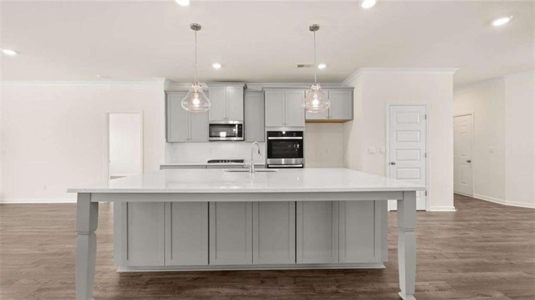 Furnished interior view inside a new home in The Gates at Pates Creek, Hampton (Image 11).