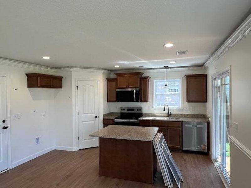 Furnished interior view inside a new home in Cleveland Meadows, Spartanburg (Image 3).