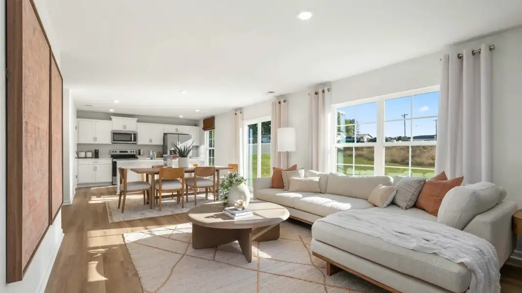 Furnished interior view inside a new home in Waverly Place, Linwood (Image 9).