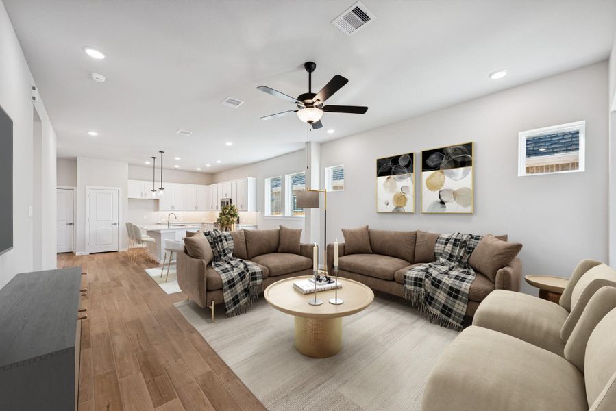 REPRESENTATIVE PHOTO - Photo does not represent actual home options and selection. Virtually staged to give you the visual you need to see furniture placement and how the home can live. Ask Sales consultant for specific selections.