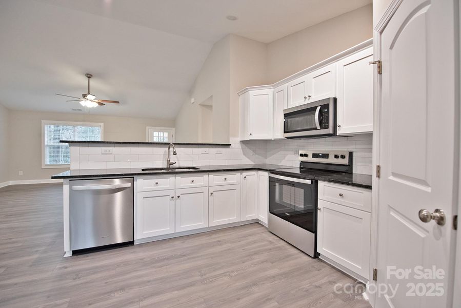 Furnished interior view inside a new home in , China Grove (Image 4).