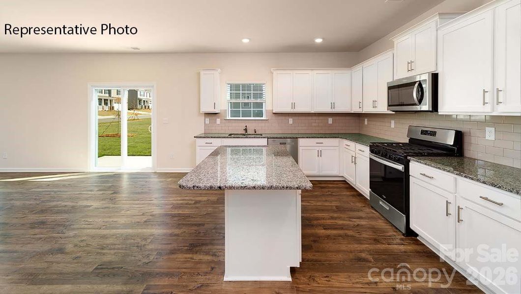 Furnished interior view inside a new home in Wallace Springs, Statesville (Image 4).