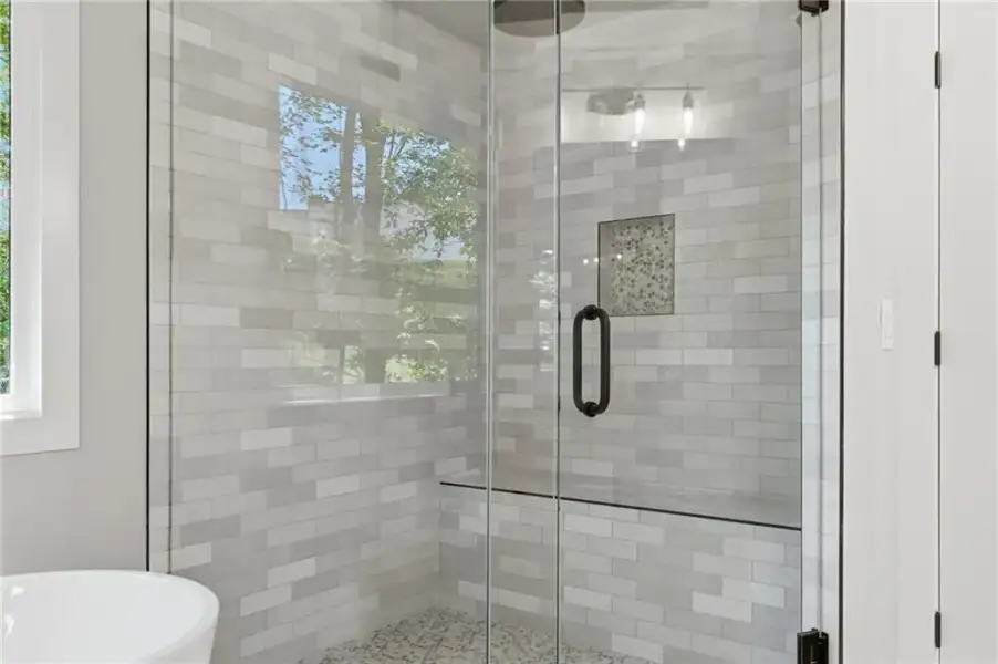 Close-up of interior finishes inside a home in , Canton (Image 24).