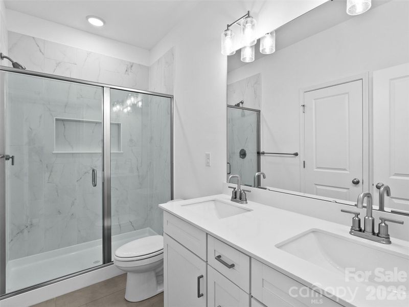 Furnished interior view inside a new home in , Asheville (Image 12).