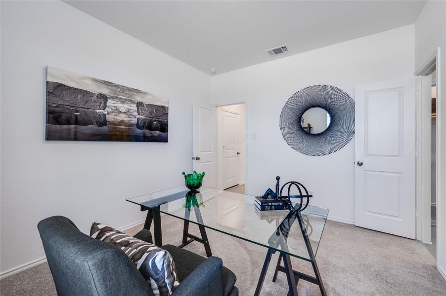 Furnished interior view inside a new home in , Bertram (Image 34).