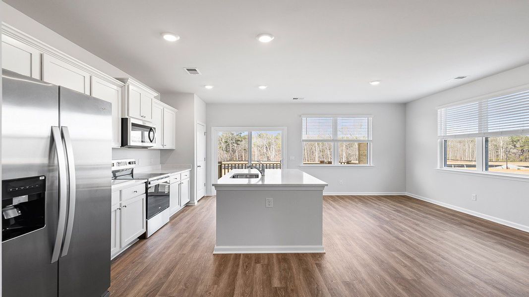 Furnished interior view inside a new home in Marion Village, Santee (Image 6).