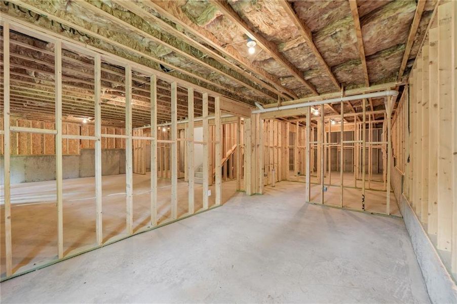 In-progress construction of a new home in Bailey Fence, Dacula, GA (Image 76).