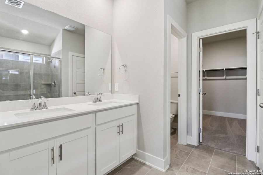 Furnished interior view inside a new home in Scenic Crest - Premier Series, Boerne (Image 11).