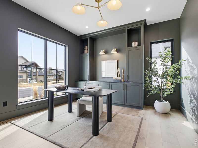 Furnished interior view inside a new home in , Louisville (Image 13).