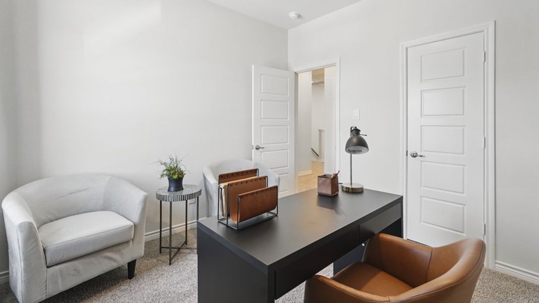 Representative furnished interior of a home built from the Adams by D.R. Horton in Liberty Crossing, Royse City (Image 38). Representative furnished interior of a home built from the Adams by D.R. Horton in Liberty Crossing, Royse City (Image 38).
