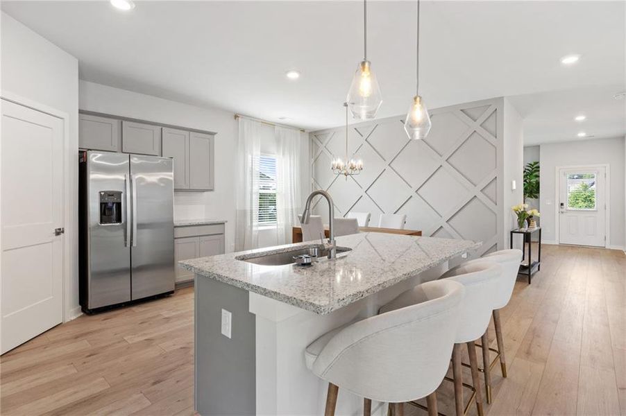 Furnished interior view inside a new home in Southern Hills, McDonough (Image 16).