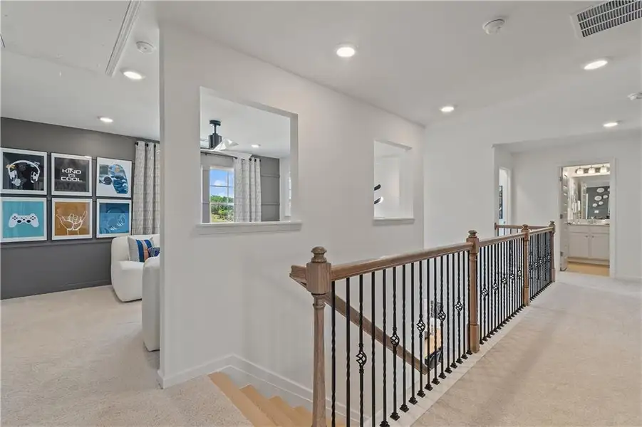 Furnished interior view inside a new home in Westwind Estates, Hampton (Image 17).