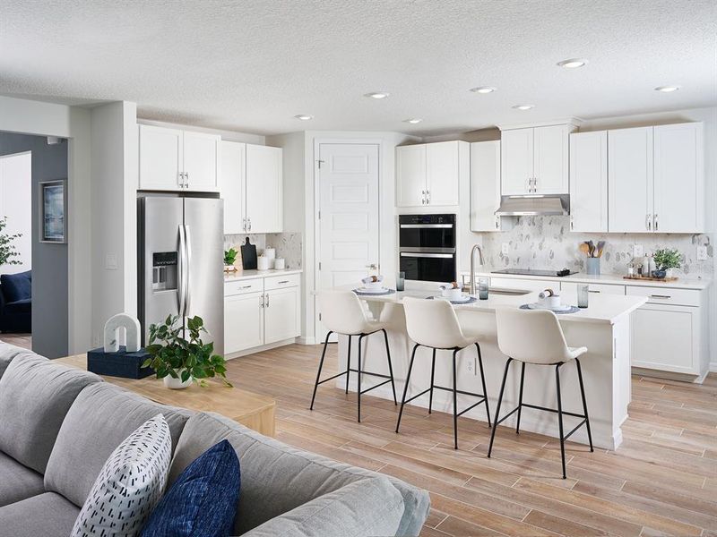Furnished interior view inside a new home in Pine Ridge Meadows, Hudson (Image 44).