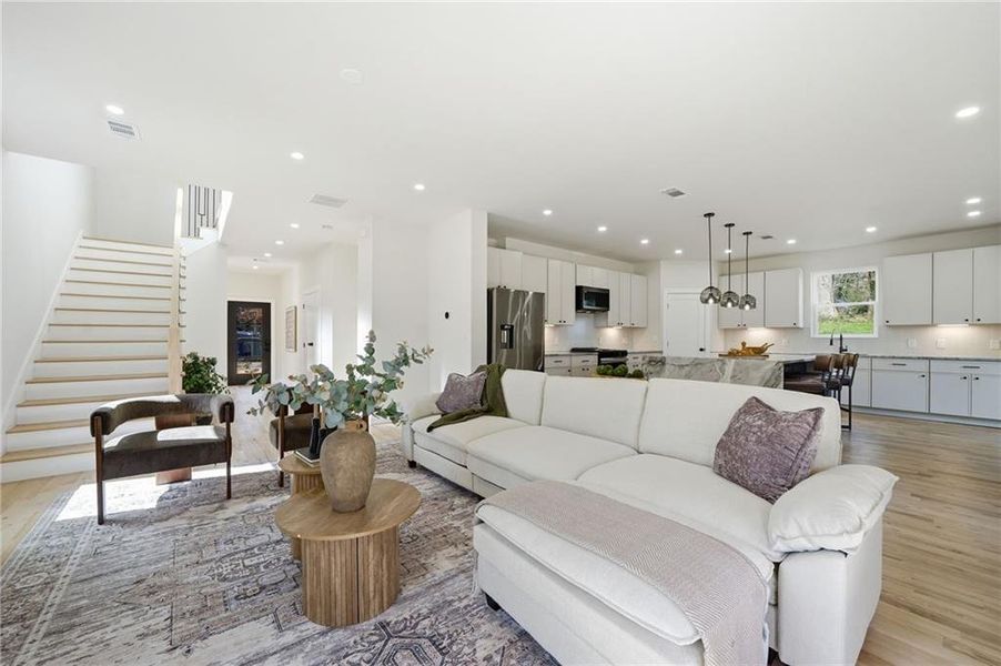 Furnished interior view inside a new home in , Scottdale (Image 32).