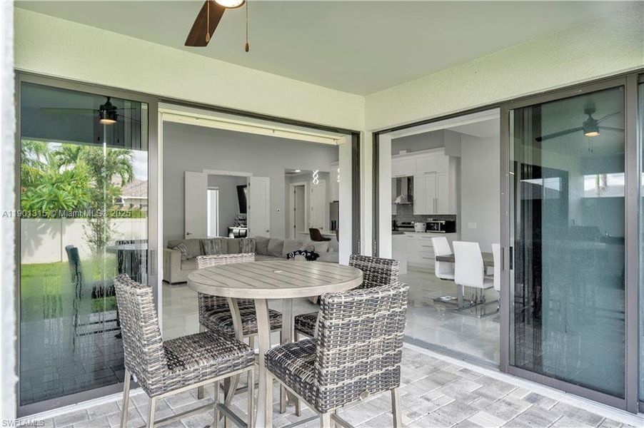 Furnished interior view inside a new home in , Cape Coral (Image 10). Furnished interior view inside a new home in , Cape Coral (Image 10).