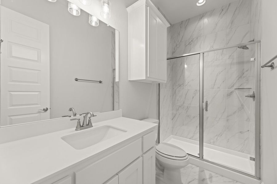 Furnished interior view inside a new home in Lake Shore Village, Rowlett (Image 6).