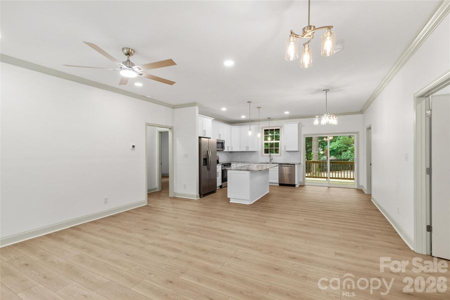 Spacious, unfurnished interior of a new home in , Clover (Image 9). Spacious, unfurnished interior of a new home in , Clover (Image 9).