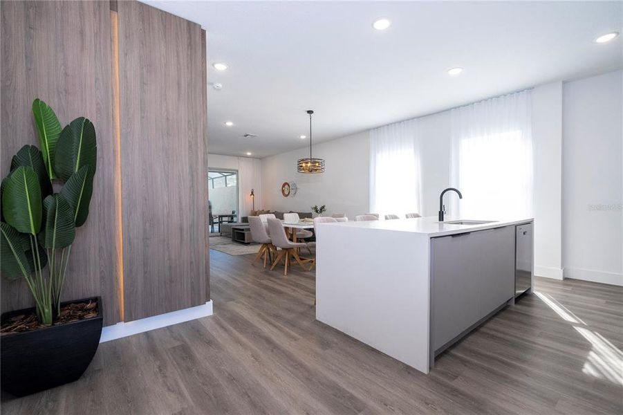 Furnished interior view inside a new home in , Kissimmee (Image 31).