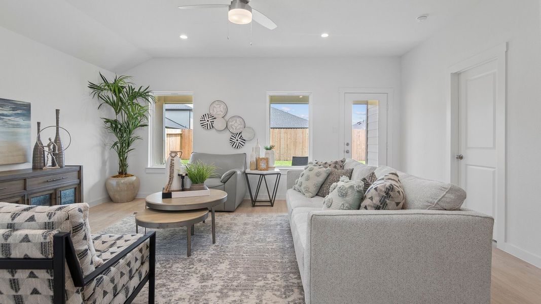 Furnished interior view inside a new home in Emberly, Beasley (Image 11).