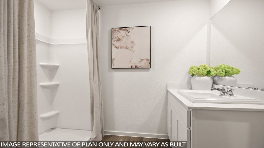 Furnished interior view inside a new home in Lexington Heights, Willis (Image 18). Furnished interior view inside a new home in Lexington Heights, Willis (Image 18).