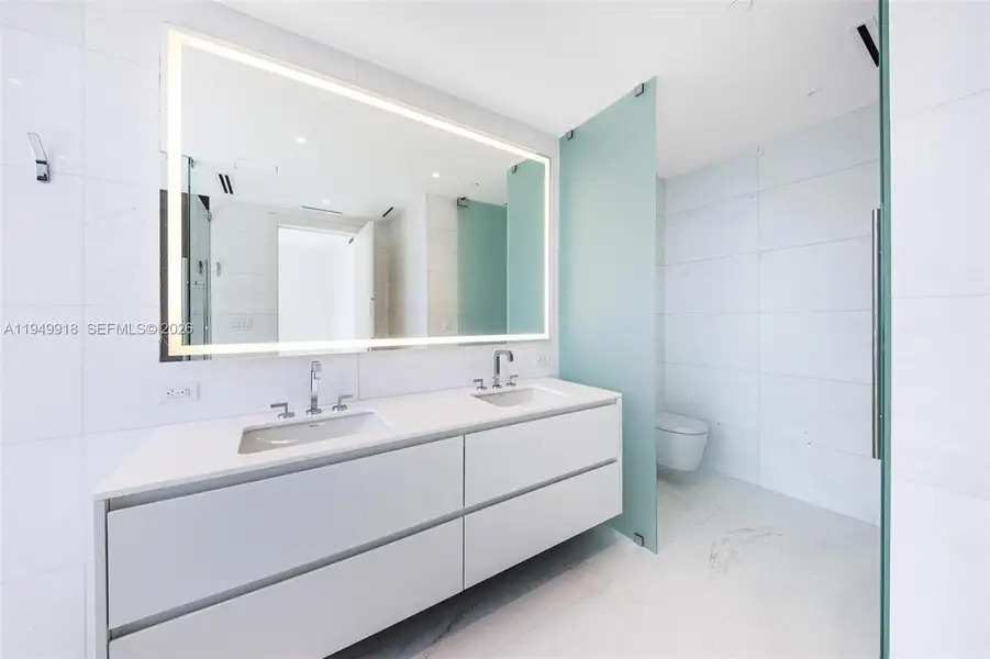 Furnished interior view inside a new home in Aston Martin Residences, Miami (Image 14).