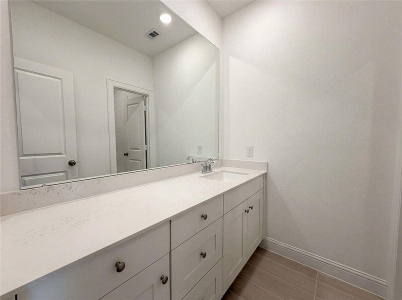 Furnished interior view inside a new home in The Highlands, Porter (Image 8).