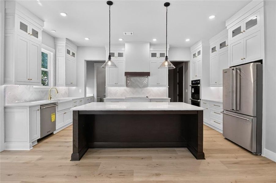 Furnished interior view inside a new home in , Stone Mountain (Image 10).