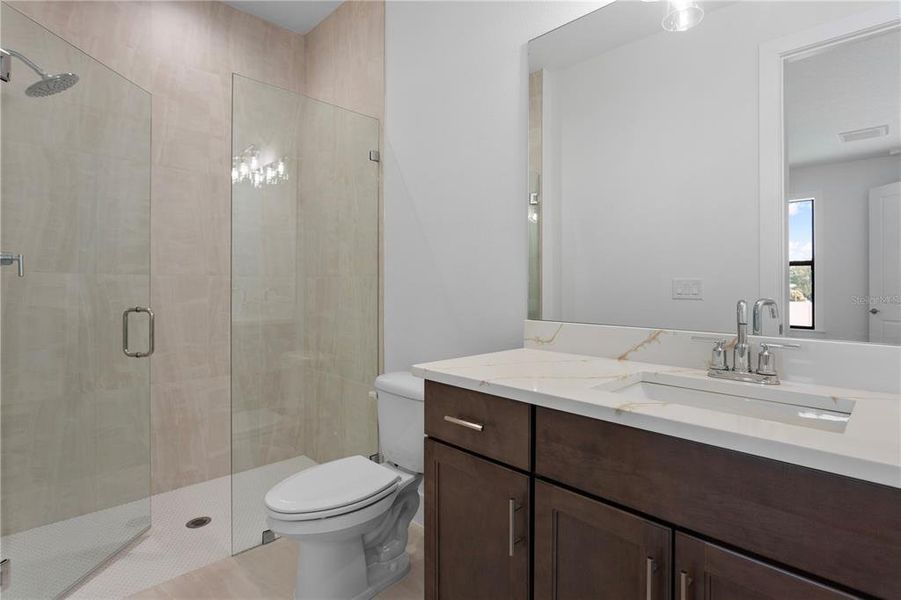 Furnished interior view inside a new home in , Tampa (Image 15).