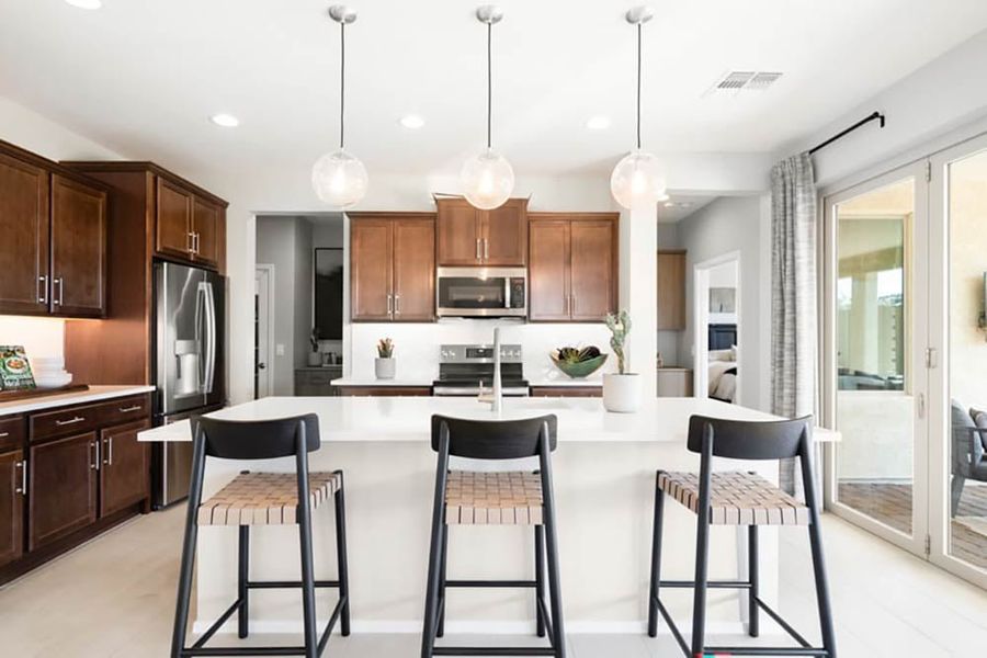 Furnished interior view inside a new home in Meridian, Queen Creek (Image 5).