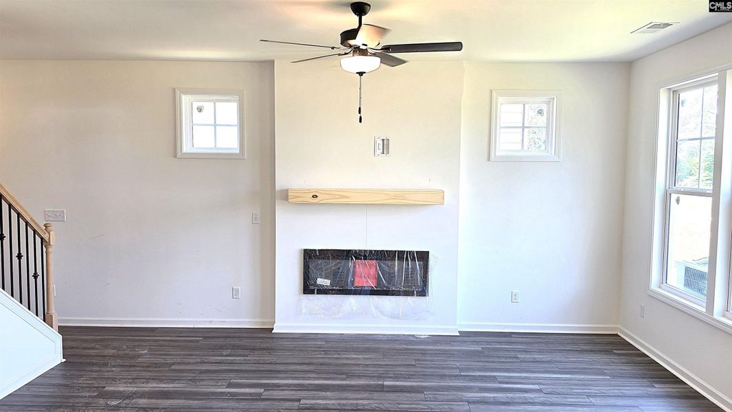 Spacious, unfurnished interior of a new home in Bickley Station, Irmo (Image 16). Spacious, unfurnished interior of a new home in Bickley Station, Irmo (Image 16).
