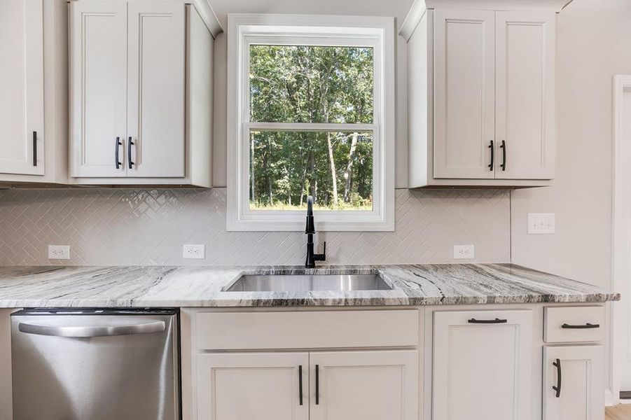 Furnished interior view inside a new home in LOVVORN ESTATES, Carrollton (Image 8).
