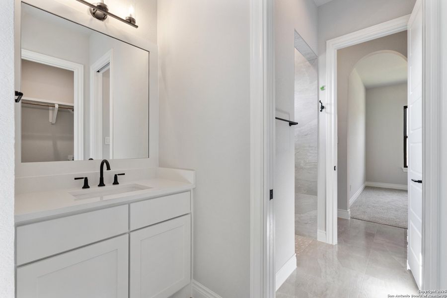 Furnished interior view inside a new home in , Castroville (Image 8).