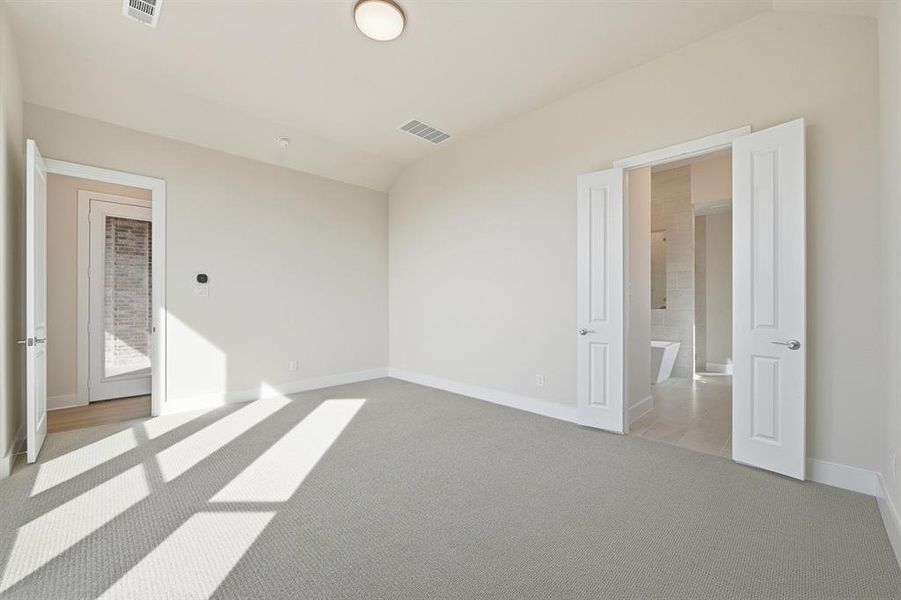 Spacious, unfurnished interior of a new home in Wildflower Ranch: 60ft. lots, Dish (Image 15).