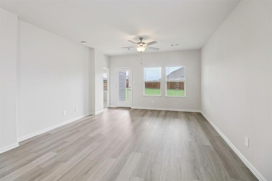 Spacious, unfurnished interior of a new home in Lakehaven - Spring Series, Farmersville (Image 15). Spacious, unfurnished interior of a new home in Lakehaven - Spring Series, Farmersville (Image 15).