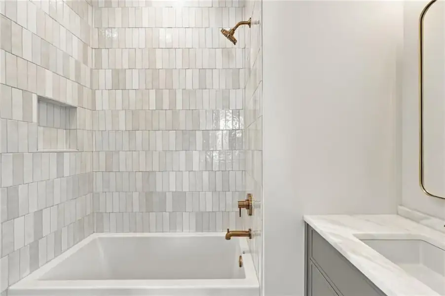 Close-up of interior finishes inside a home in , Atlanta (Image 20).