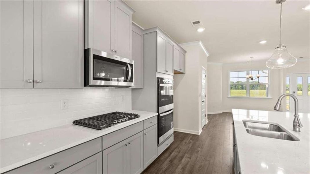 Furnished interior view inside a new home in The Gates at Pates Creek, Hampton (Image 7).