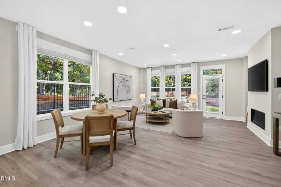 Great Room & Dining Area (Model Home)