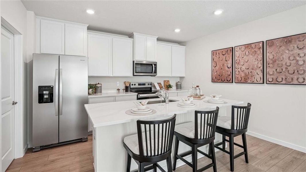 Furnished interior view inside a new home in Ocala Preserve, Ocala (Image 21).