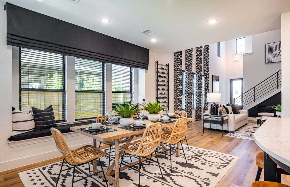 Representative Dining Area - some options shown