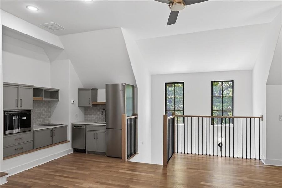 Furnished interior view inside a new home in , Roswell (Image 11).