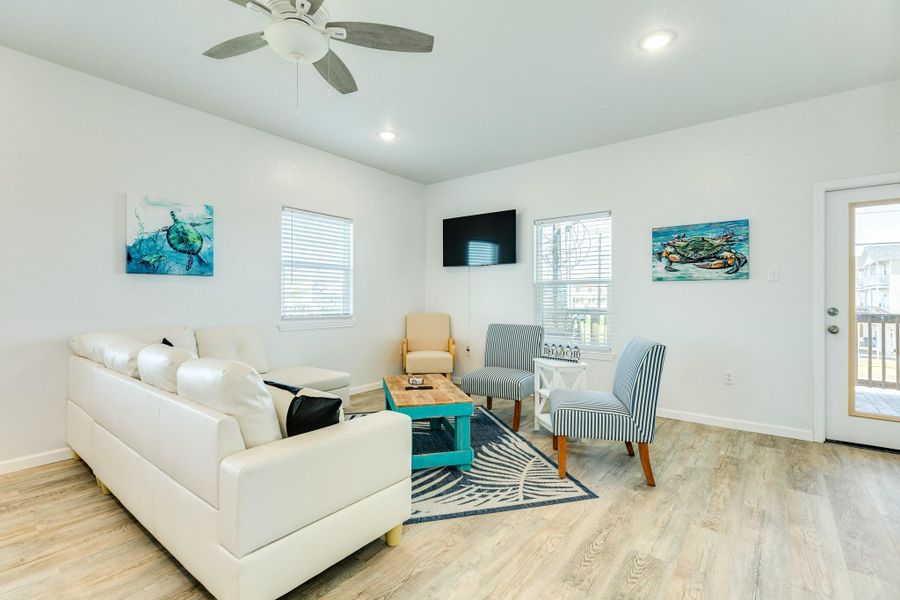 Furnished interior view inside a new home in , Surfside Beach (Image 14). Furnished interior view inside a new home in , Surfside Beach (Image 14).