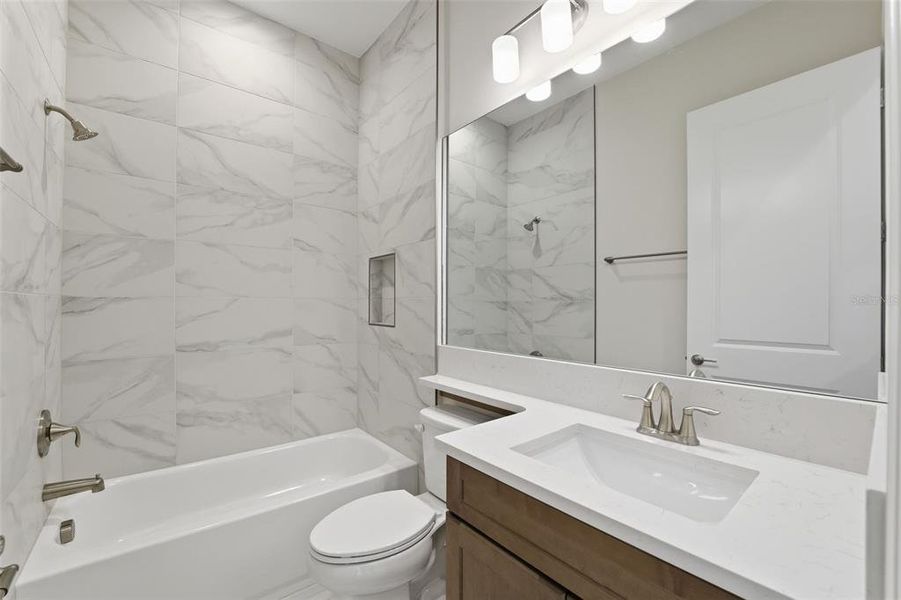 Furnished interior view inside a new home in Valencia Ridge, Wesley Chapel (Image 11).