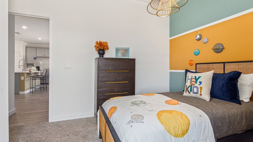 Furnished interior view inside a new home in Saguaro Bloom, Marana (Image 33). Furnished interior view inside a new home in Saguaro Bloom, Marana (Image 33).