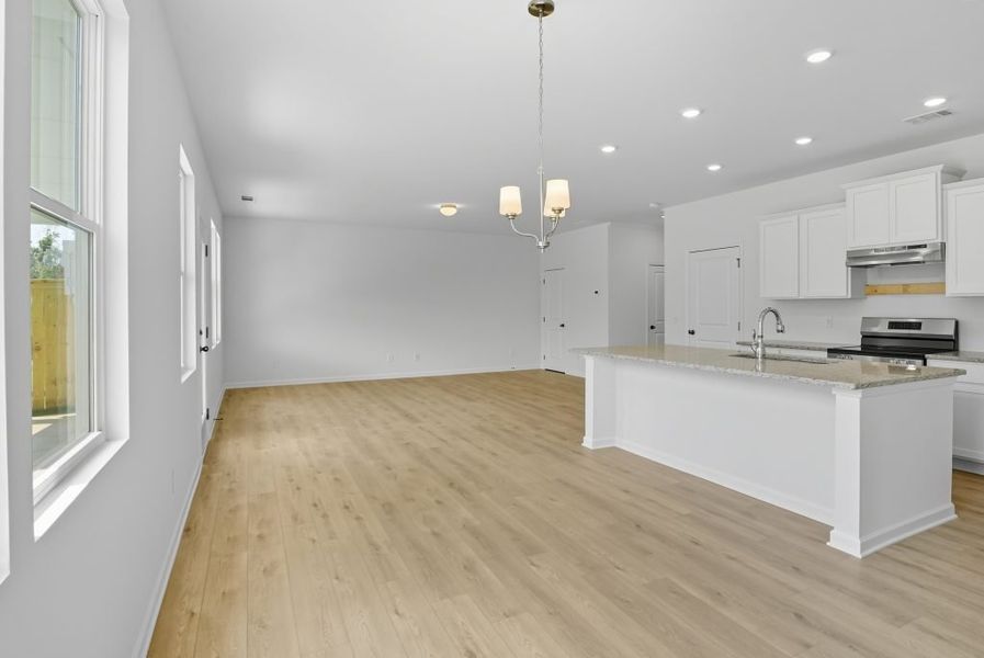 Furnished interior view inside a new home in The Retreat at Browns Ridge, Newnan (Image 15).