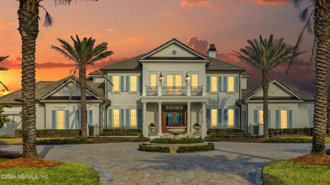 Front exterior of a new home in , Ponte Vedra Beach, FL, highlighting curb appeal (Image 30).