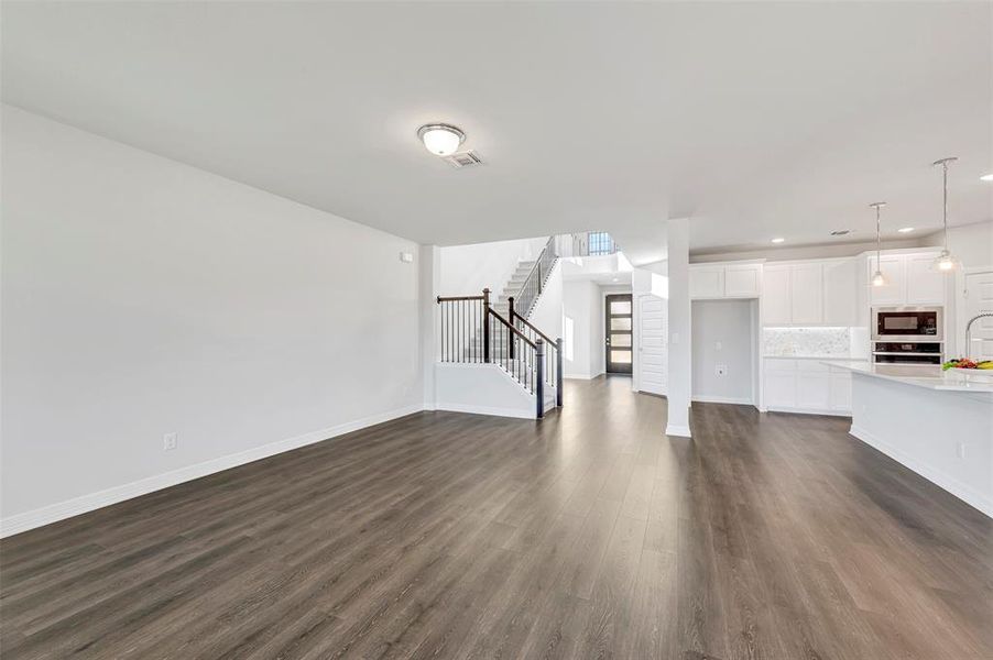 Spacious, unfurnished interior of a new home in Solterra - Garden Series, Mesquite (Image 21).