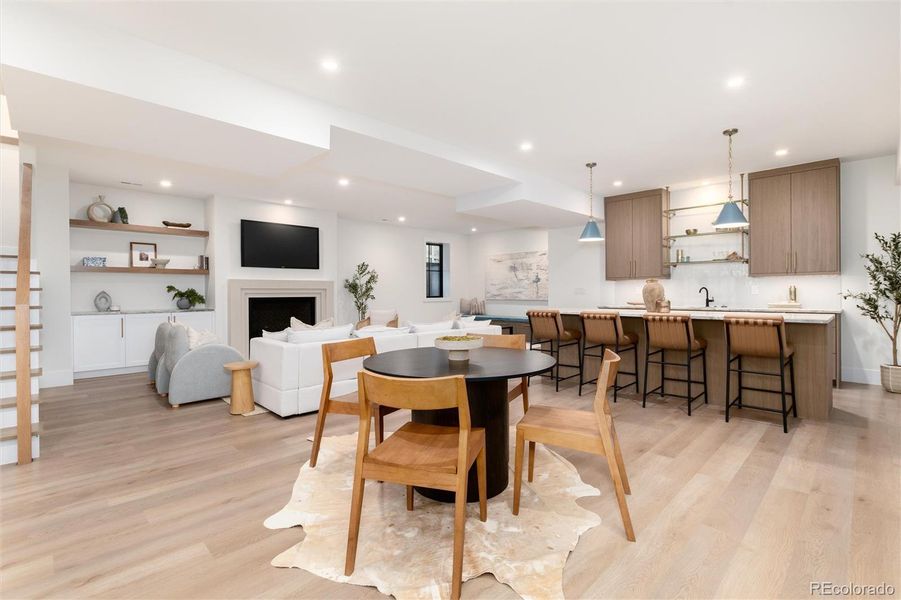 Furnished interior view inside a new home in , Denver (Image 36). Furnished interior view inside a new home in , Denver (Image 36).